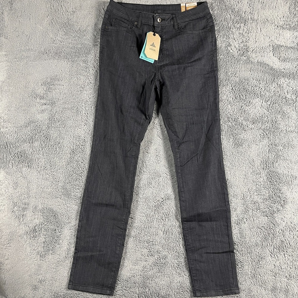 Prana Kayla High Rise Jeans Womans 10 30 Stretch 32" inseam NWT grunge